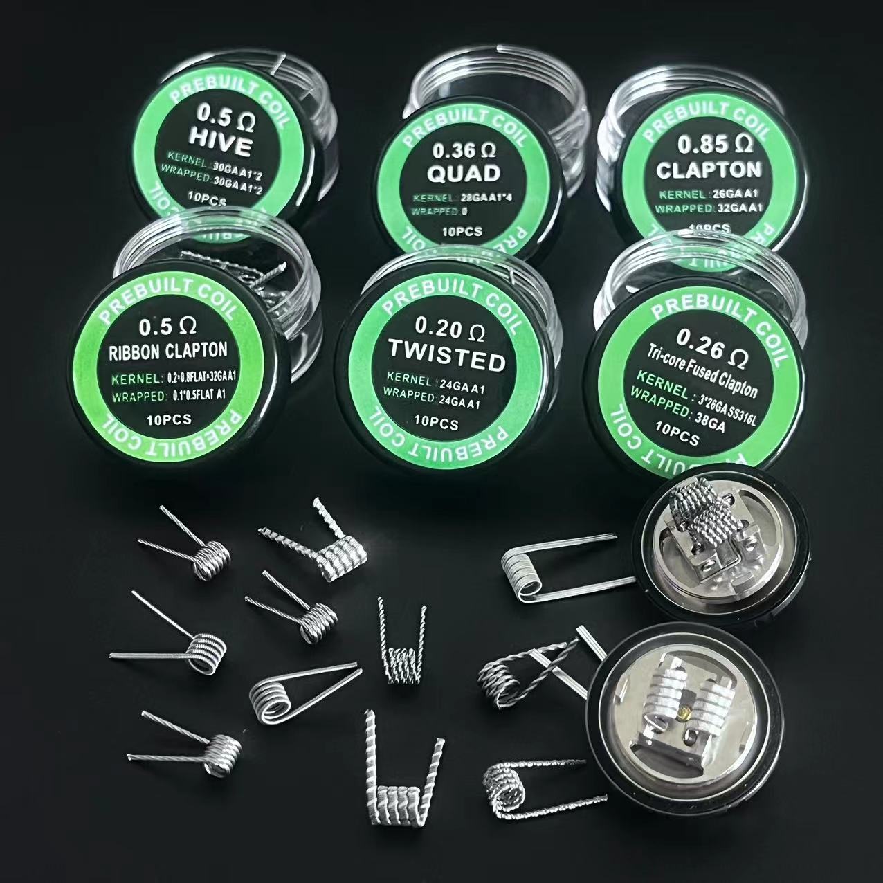 50pcs/30pcs/20pcs/10pcs DL RDL - огляд і ціна Clapton Wire Pre Built