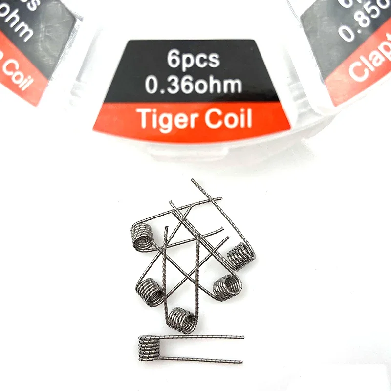 Prebuilt Coil 8 Types Alien Cl - огляд і ціна Clapton Wire Pre Built