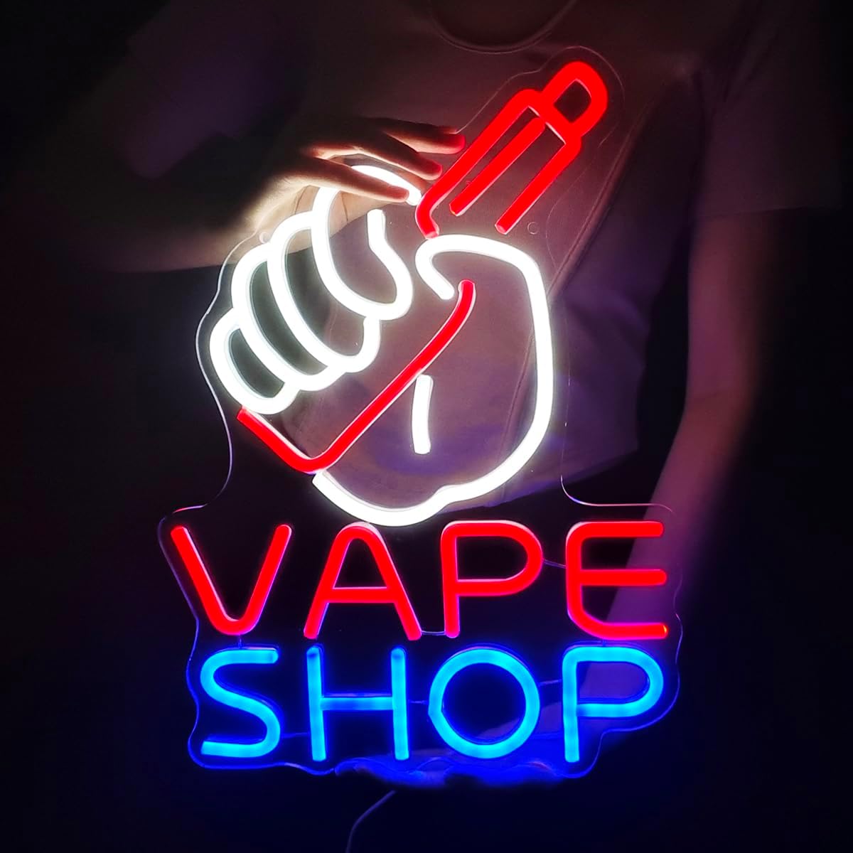 VAPE Shop Neon Sign for Smoke  - огляд і ціна Vaping Shop