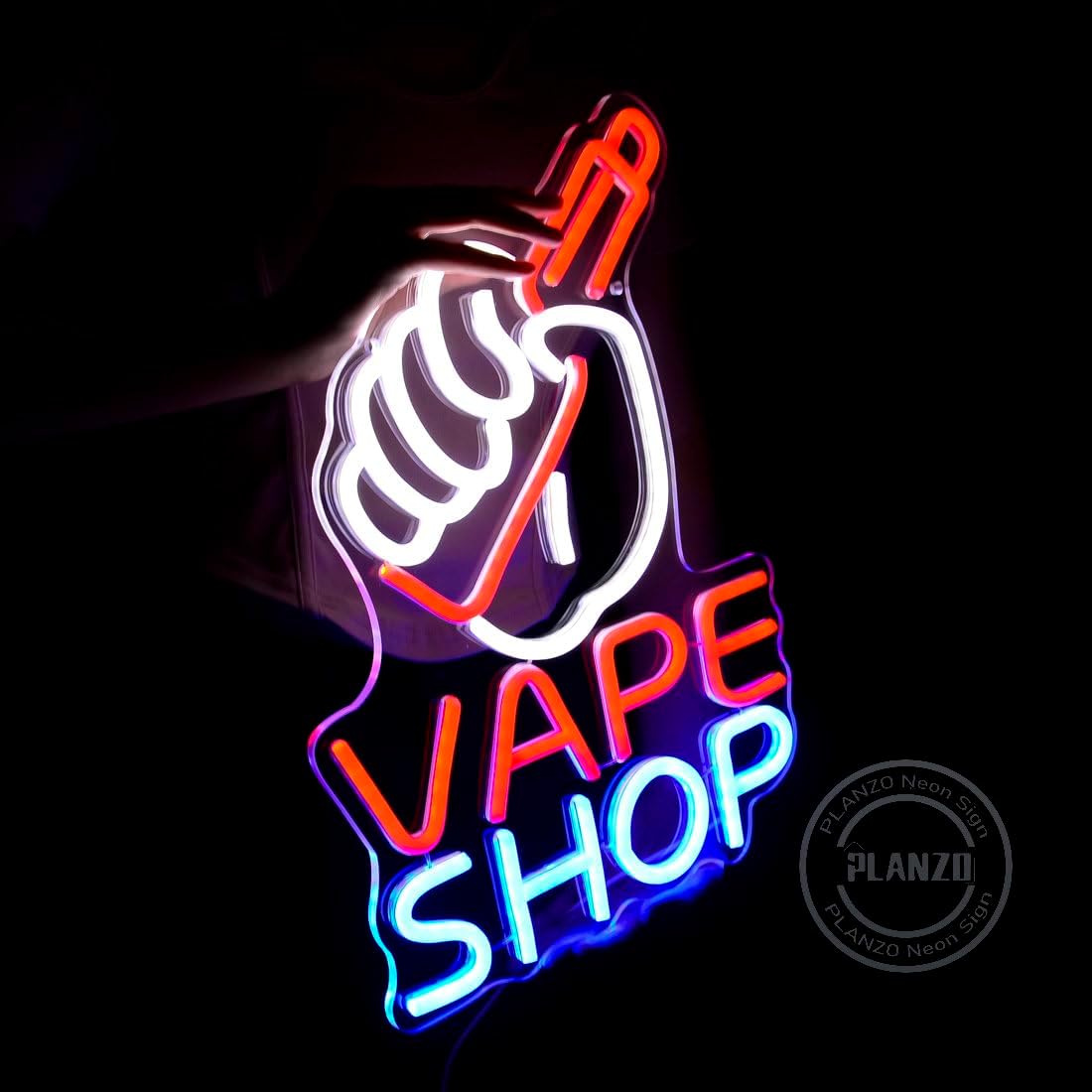 VAPE Shop Neon Sign for Smoke  - огляд і ціна Vaping Shop