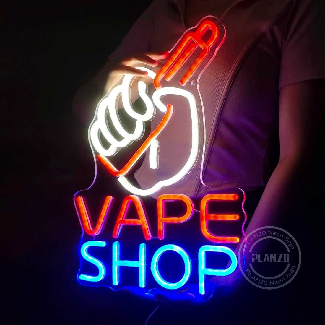 VAPE Shop Neon Sign for Smoke  - огляд і ціна Vaping Shop