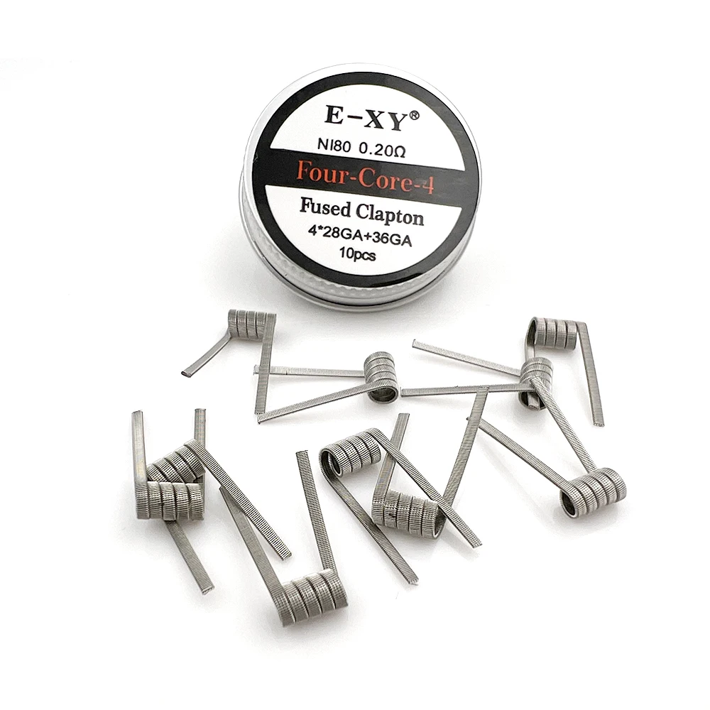 10pcs/box Ni80 Prebuilt Coil 2 - огляд і ціна Vape Accessory