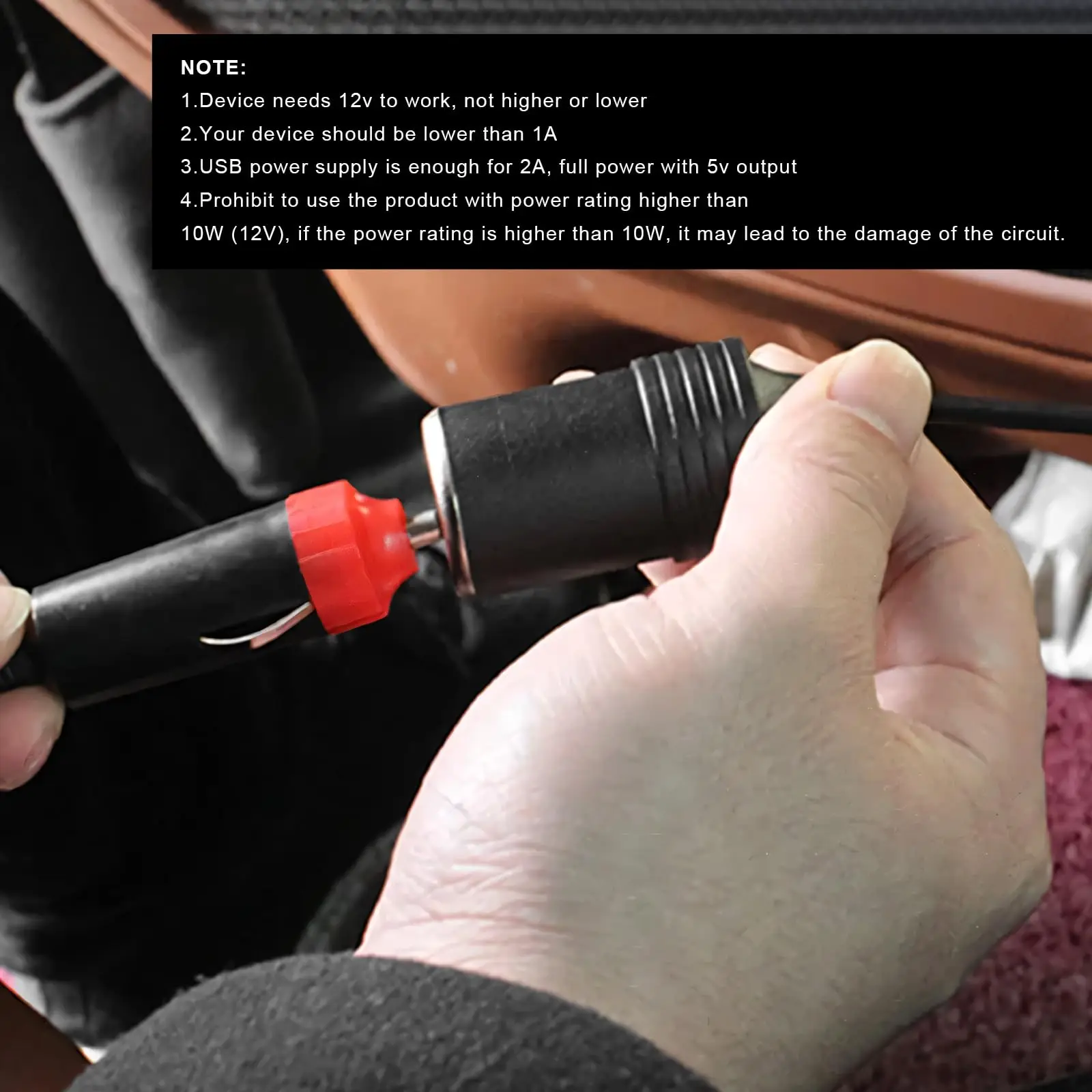 5V To 12V Cigarette Lighter So - огляд і ціна Vape Accessory