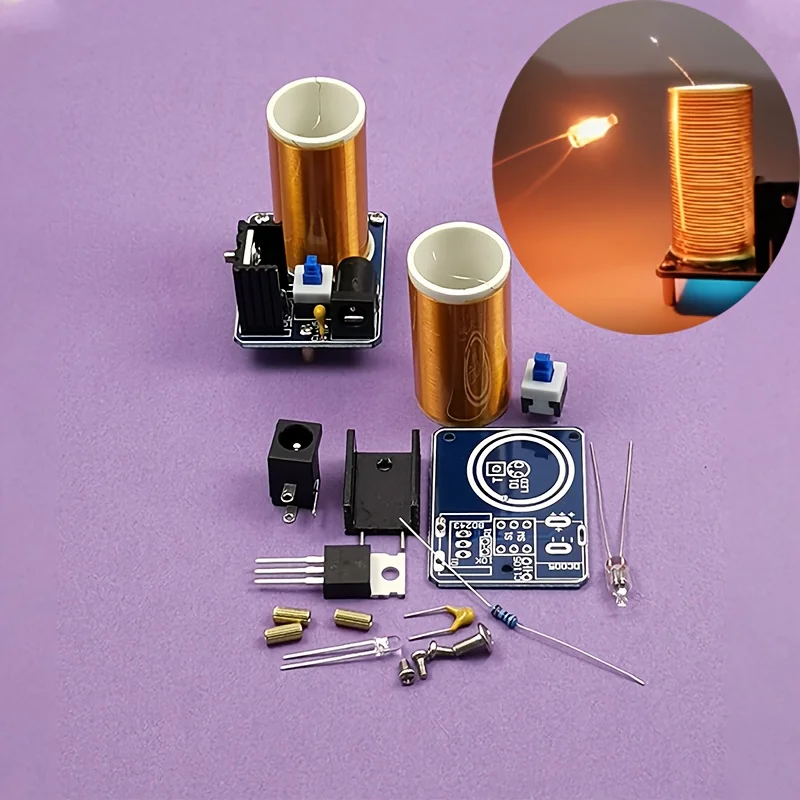Mini Tesla Coil Kit BD243 DIY  - огляд і ціна Coil Building Kit