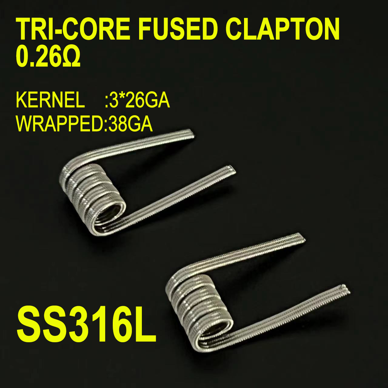 Spring Resistance ID 3.0mm 0.2 - огляд і ціна Clapton Wire Pre Built