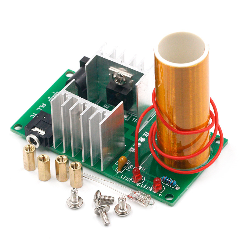 Mini Tesla Coil DIY Electronic - огляд і ціна Coil Building Kit