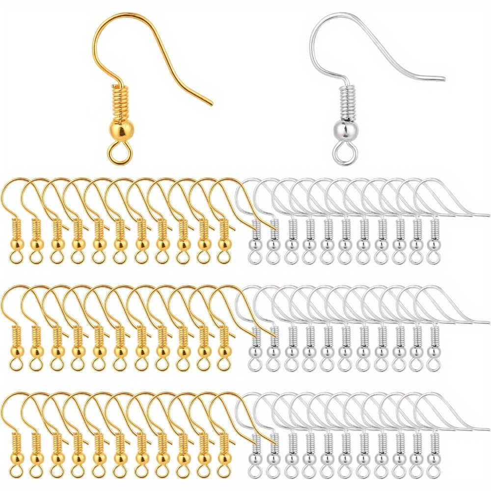 200Pieces Earring Hooks, Fish  - огляд і ціна Coil Building Kit